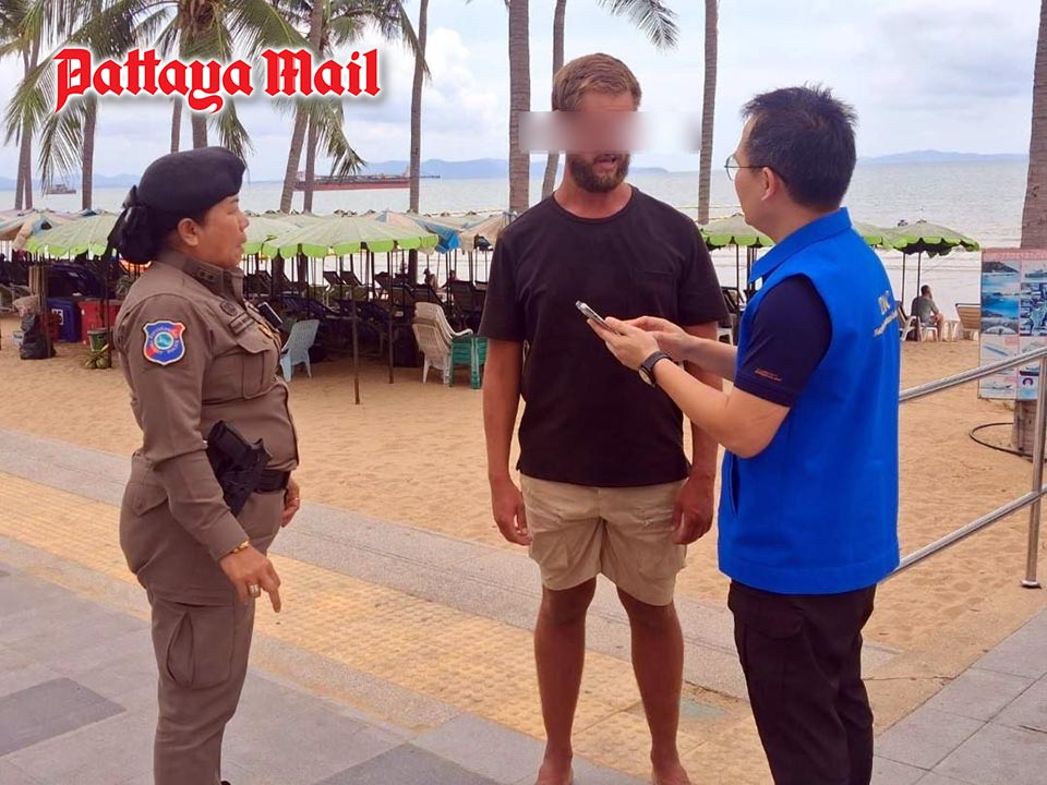 German Tourist Stranded on Jomtien Beach for Weeks, Seeks Embassy Aid
