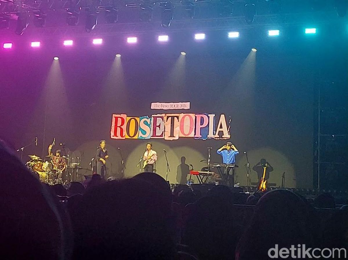 K-POPバンド「THE ROSE」、ジャカルタで熱狂のコンサート開催
