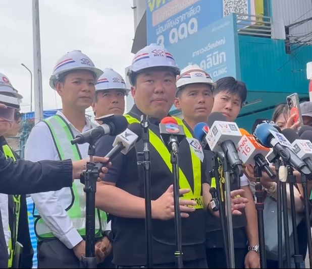 シリフォン氏は、電車のトンネル内への浸水は改善されつつあることを明らかにした。道路の陥没率は減少しました。安全のために高架を解体しようとしている