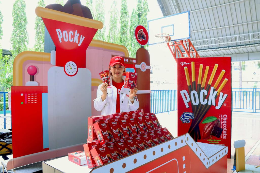 Thai Glico Targets Gen Z with New Chocolate Pocky, Distributing Over 300,000 Units to Schools and Universities
