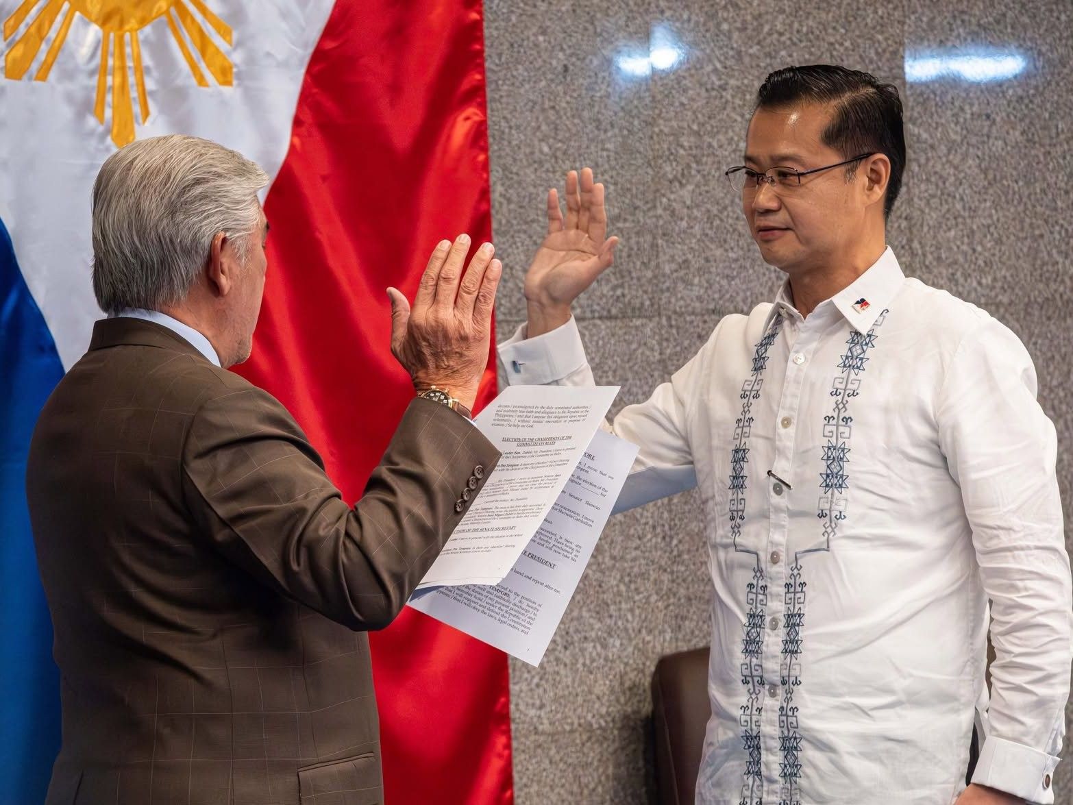 Cayetano Bloc Challenges Senate Leadership Shakeup at Supreme Court