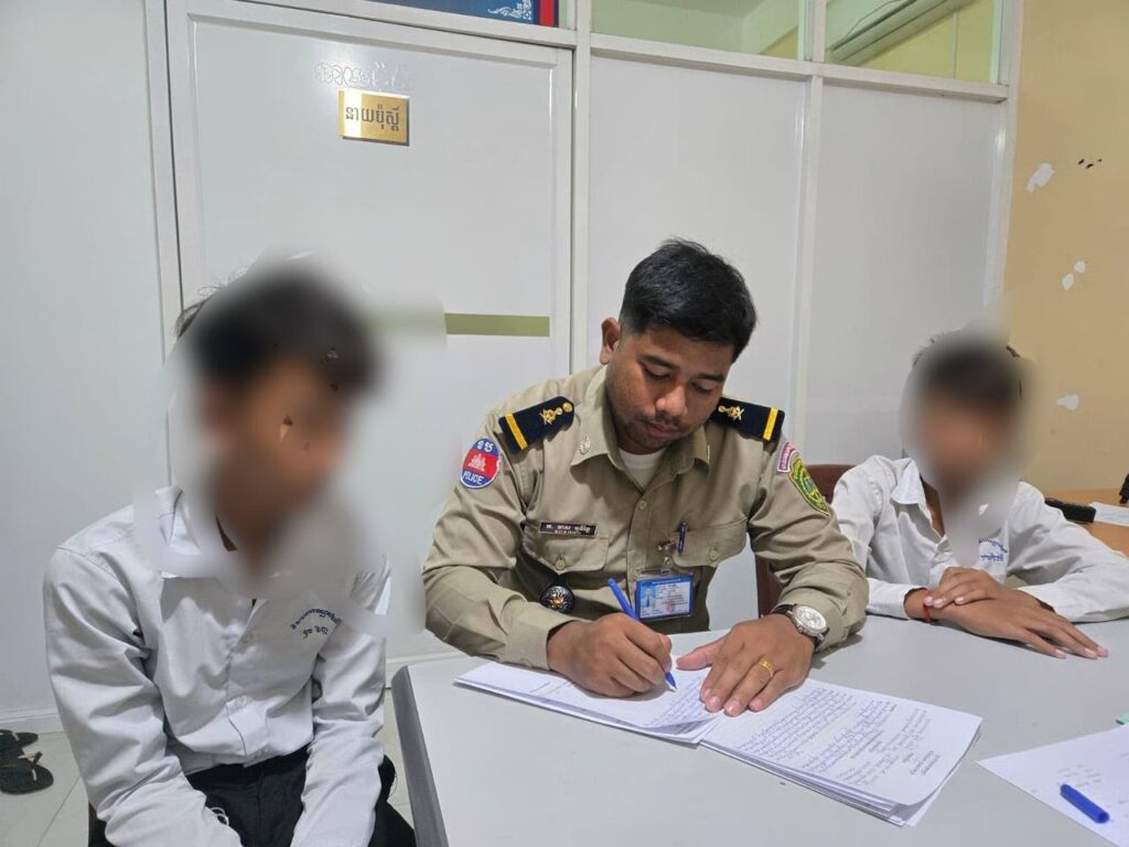 Two Students Arrested After Group Assault at Chbar Ampov High School