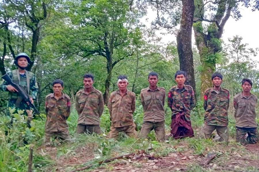 チン州南部でミャンマー軍約200人死傷、チン人民軍が待ち伏せ攻撃