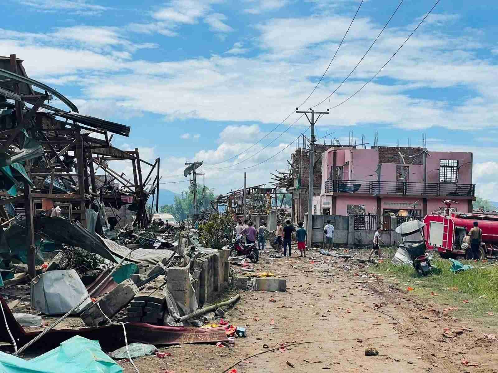 MNSP-AD donates 300 million kyats for Kaung Htaw village reconstruction, MNDAA, NDAA assist with medical supplies