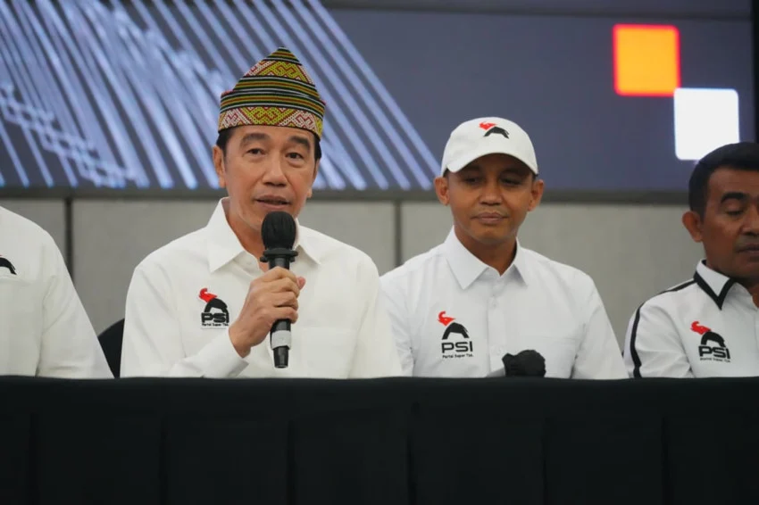 Jokowi at PSI Congress: 'Our Target is Not Just Entering Senayan'