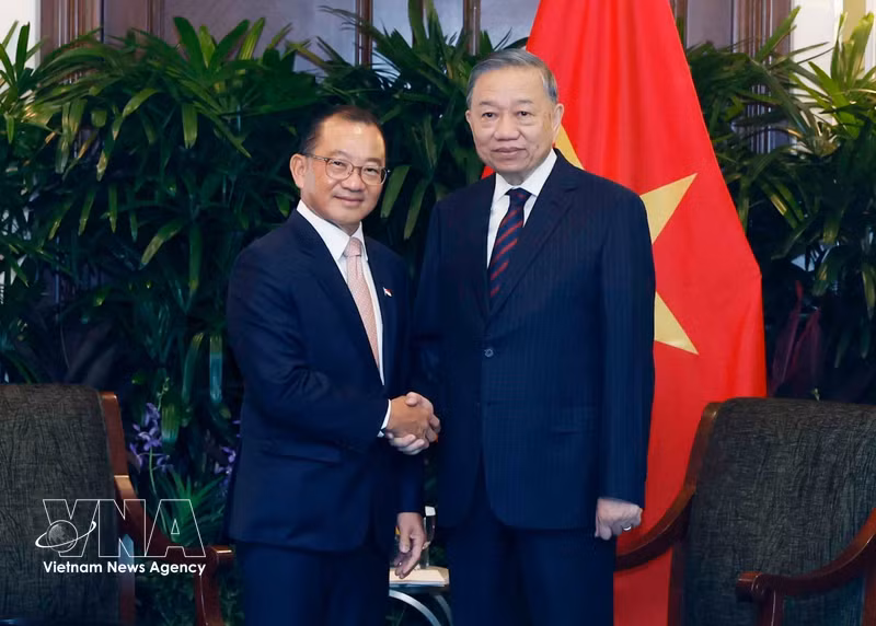 Vietnam's Top Leader Meets Singapore Parliament Speaker, Boosts Cooperation