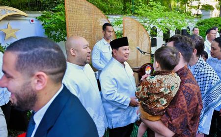 President Prabowo Joins Eid al-Adha Celebration with Indonesian Diaspora in Paris