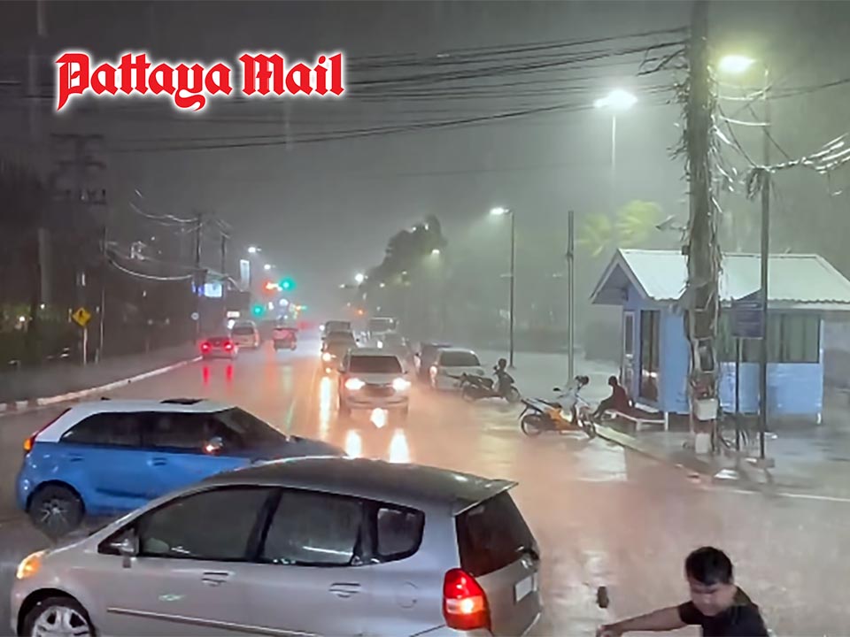 Pattaya on Alert for Weekend Thunderstorms as Met Dept Issues Warnings