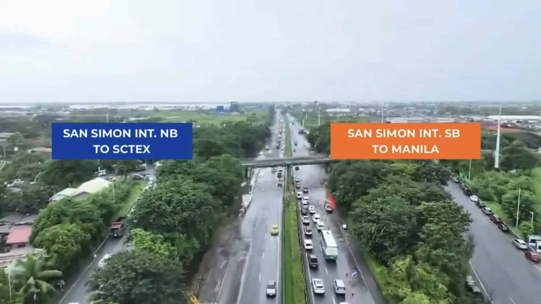 NLEX San Simon Area Remains Flooded, Raising Traffic Concerns