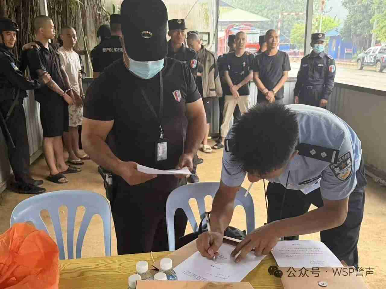 ワ州が中国籍犯罪者9人を引き渡し、詐欺撲滅をアピール