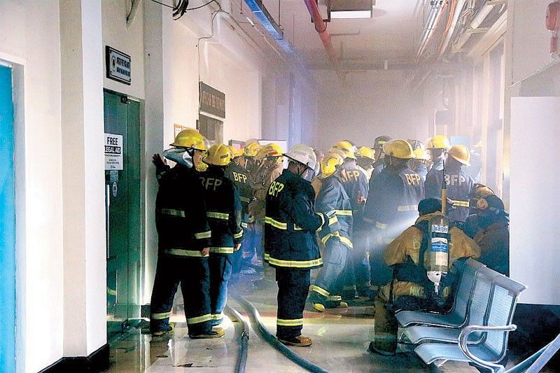 Fire Damages Manila Vice Mayor's Office