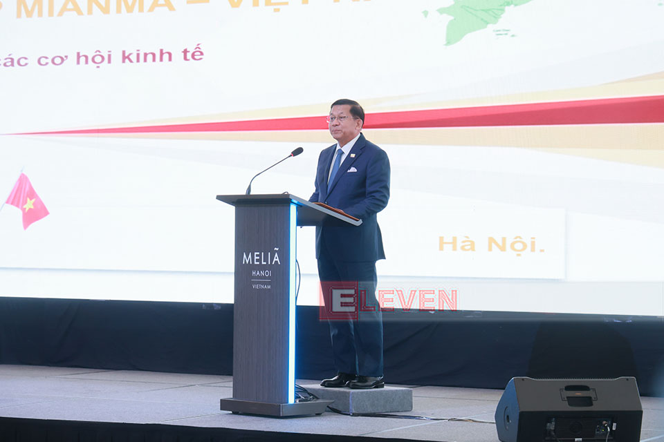 State Counsellor Min Aung Hlaing Attends and Delivers Speech at "Myanmar-Vietnam Economic Forum"