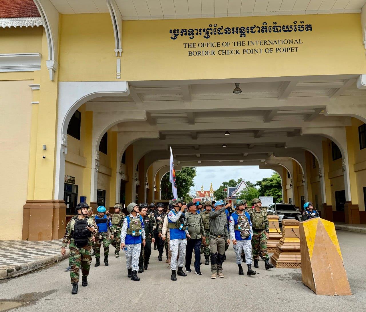 Cambodia: ASEAN Observer Team Inspects Thai Airstrike Damage Site