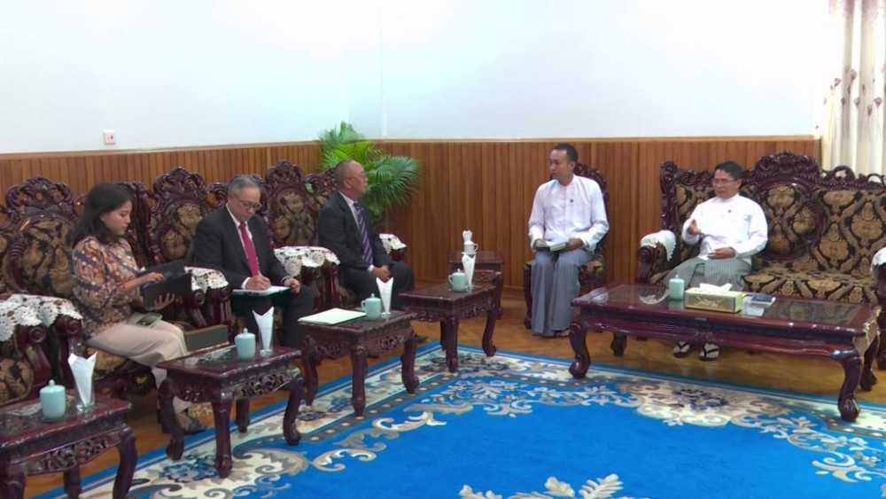 Myanmar / Indonesia: Meeting on agriculture sector