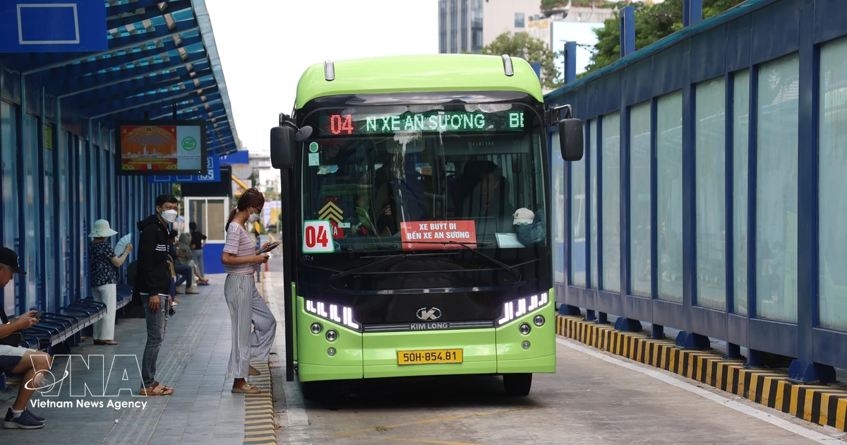 Ho Chi Minh City Buses Exceed 25 Million Passengers in Three Months of Free Fares