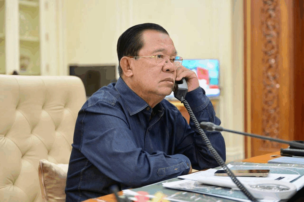 フン・セン上院議長、タイからの違法輸入品に警鐘密輸取り締まり強化を指示
