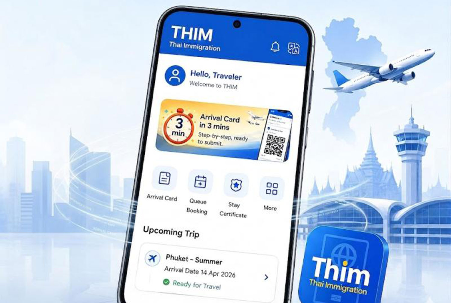 タイ入国管理局、新アプリで手続きをデジタル化へ