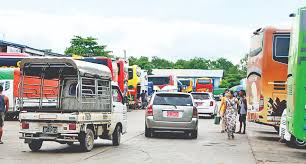 Call brokers who were demanding money from taxi drivers and passengers in the Aung Myun Expressway bus yard were arrested.
