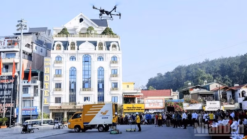Dien Bien Province Aims for 'Make in Dien Bien' Technology Products with Mountainous Terrain Drones