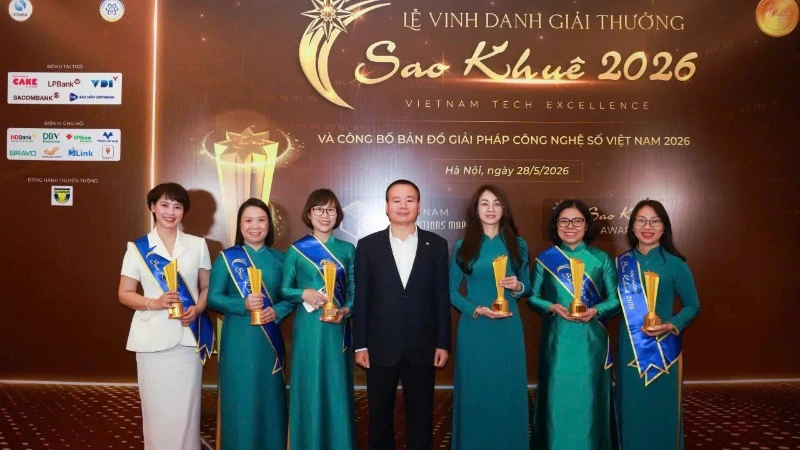 BIDV's Digital Banking Solutions Honored at Vietnam's Prestigious Sao Khue Awards