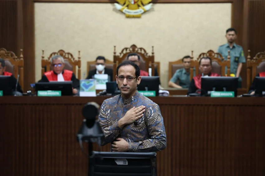 Nadiem Makarim Files Appeal Against 10-Year Prison Sentence