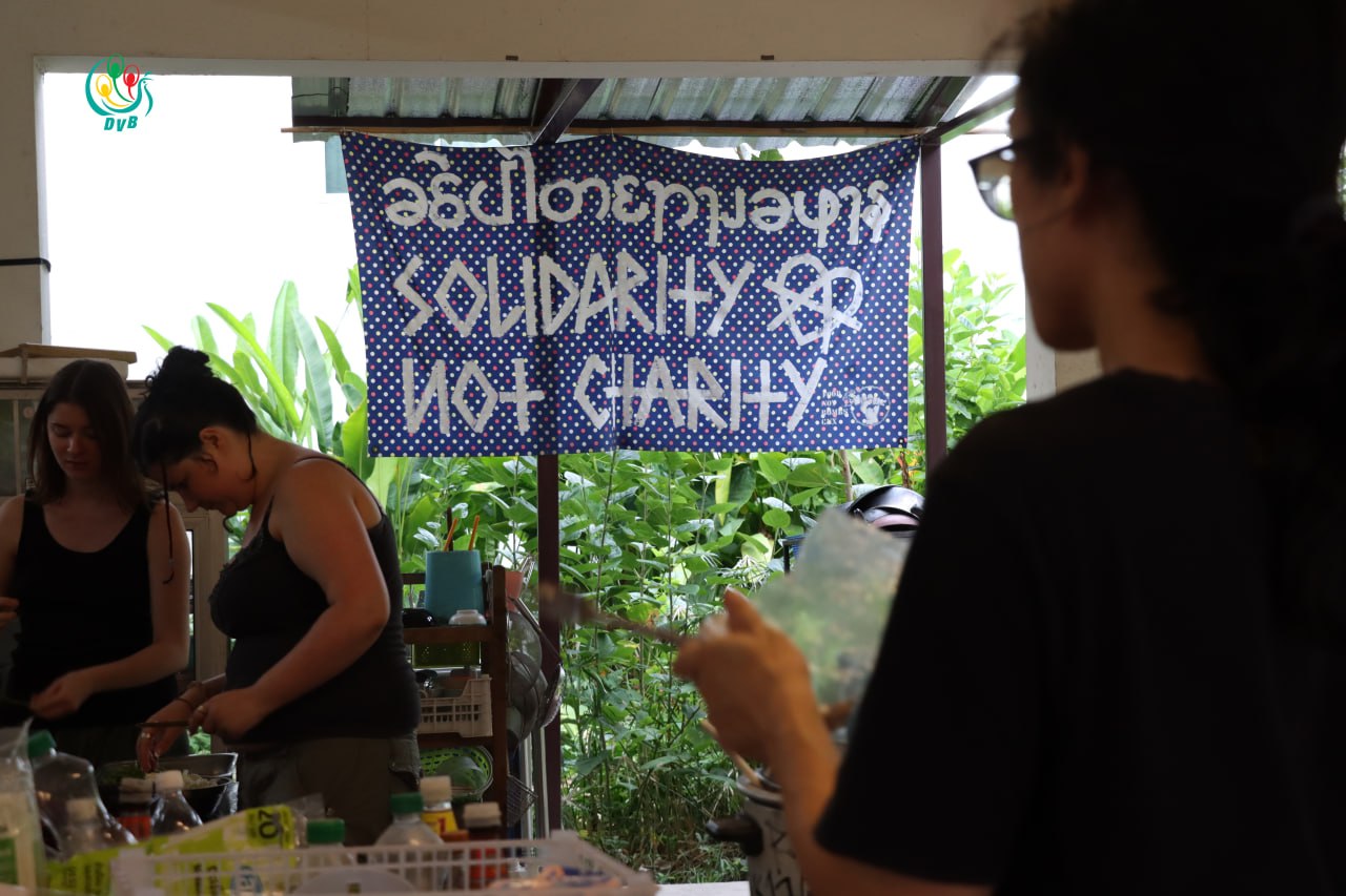 ‘Solidarity Not Charity’ at Food Not Bombs CNX