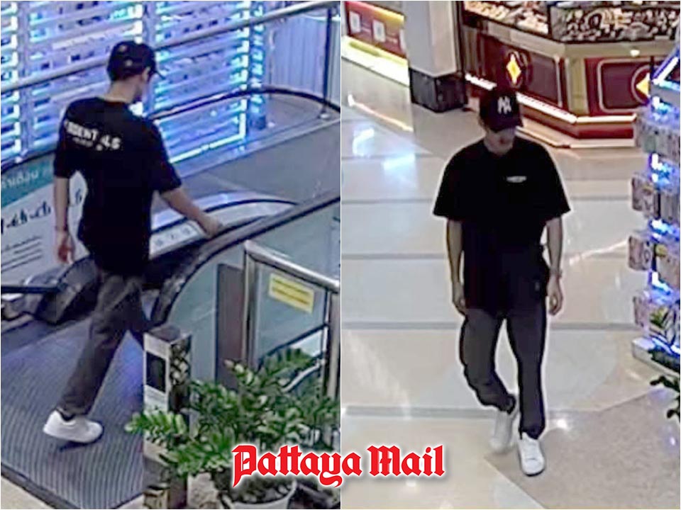 Man flees gold shop with necklace, leaves ID behind in North Pattaya mall