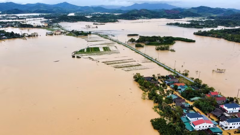 Northern Vietnam Rivers May Exceed Alert Level 3 Due to Typhoon No. 1