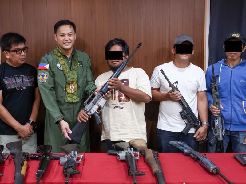 3 Abu Sayyaf Group Supporters Surrender with Firearms in Basilan
