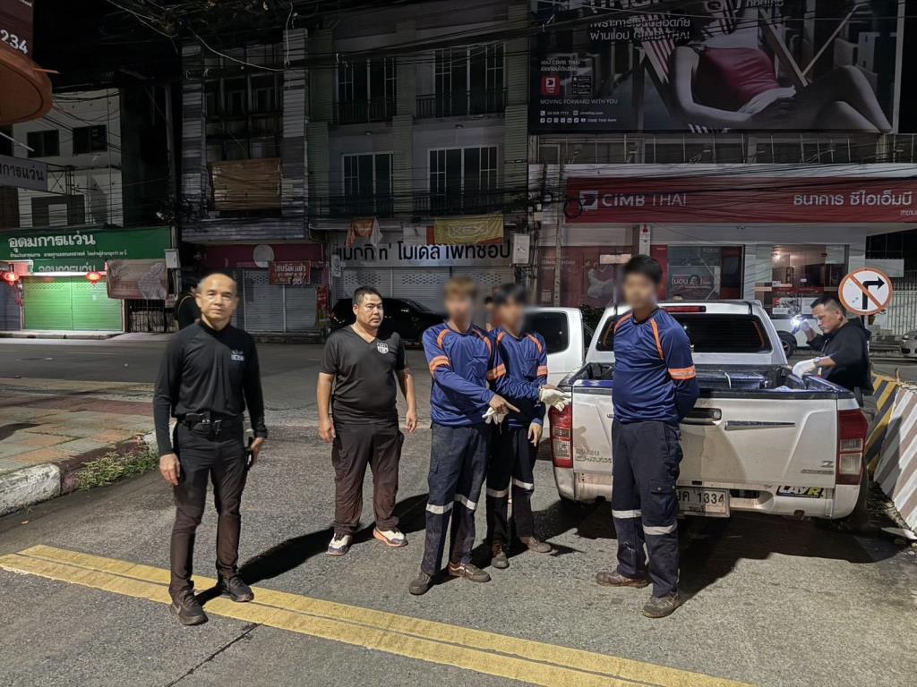 偽装ユニフォーム窃盗団、タイ各地で地下ケーブル窃盗か 摘発