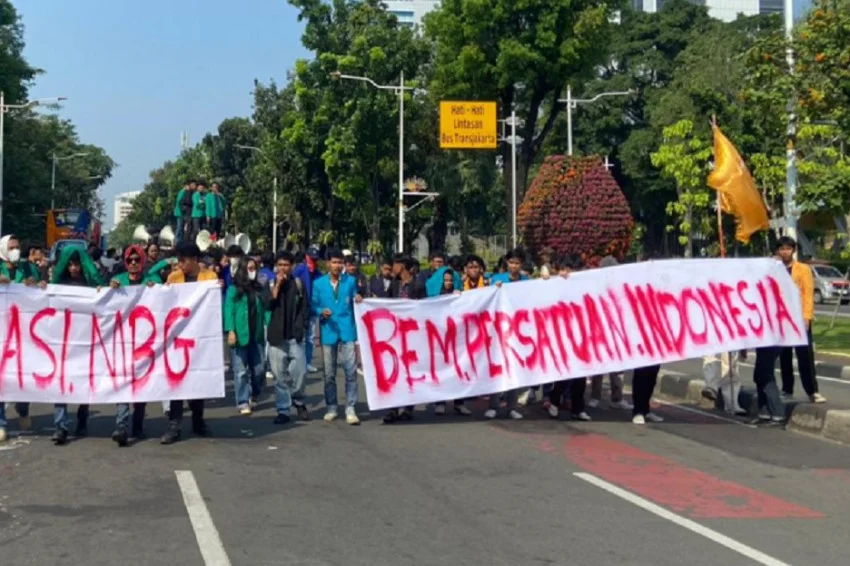 インドネシア学生連盟、政府に5項目の要求を発表