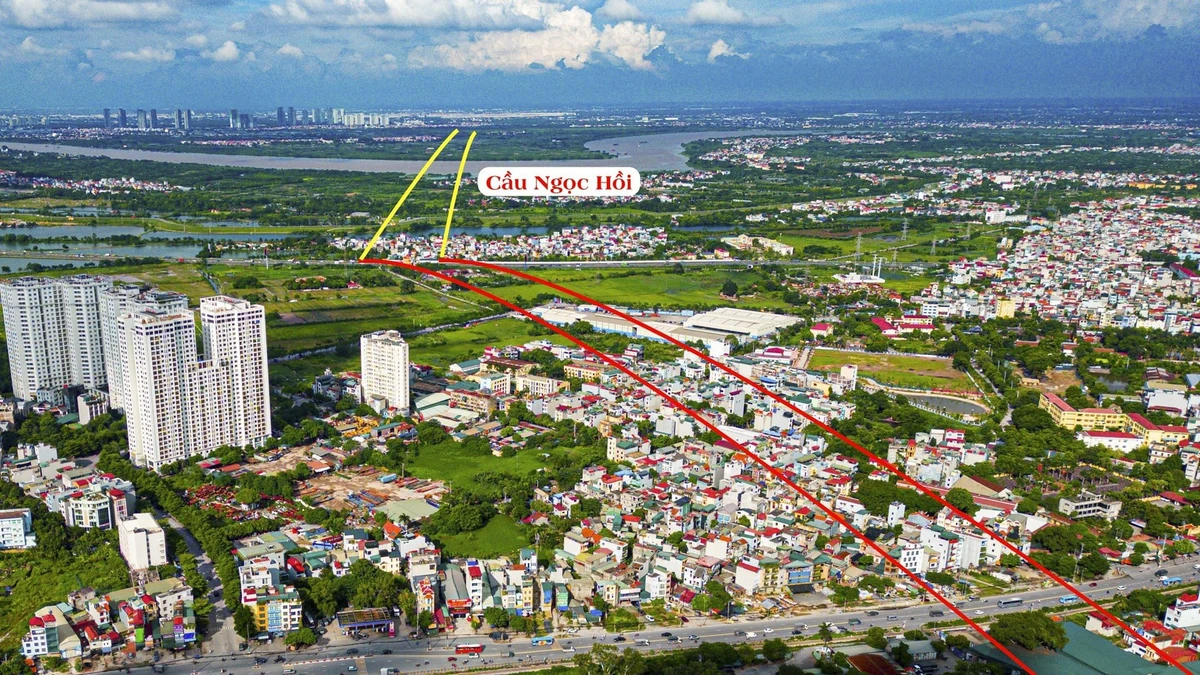 ハノイ、1.2兆円規模の環状道路と「玉回(Ngọc Hồi)大橋」建設へ:1,200世帯超が立ち退き対象