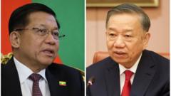 ミャンマー大統領、ベトナム訪問へ 関係強化と国際的孤立脱却図る