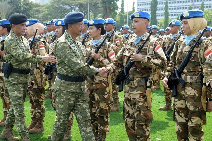 インドネシア軍、レバノン平和維持活動へ744人派遣