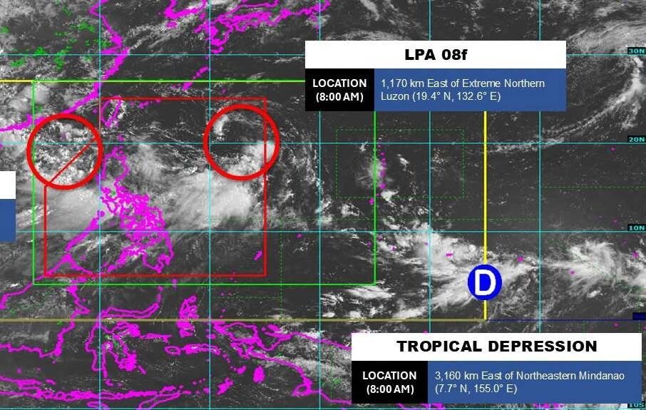 LPA Inside PAR Likely to Become Tropical Depression, PAGASA Warns
