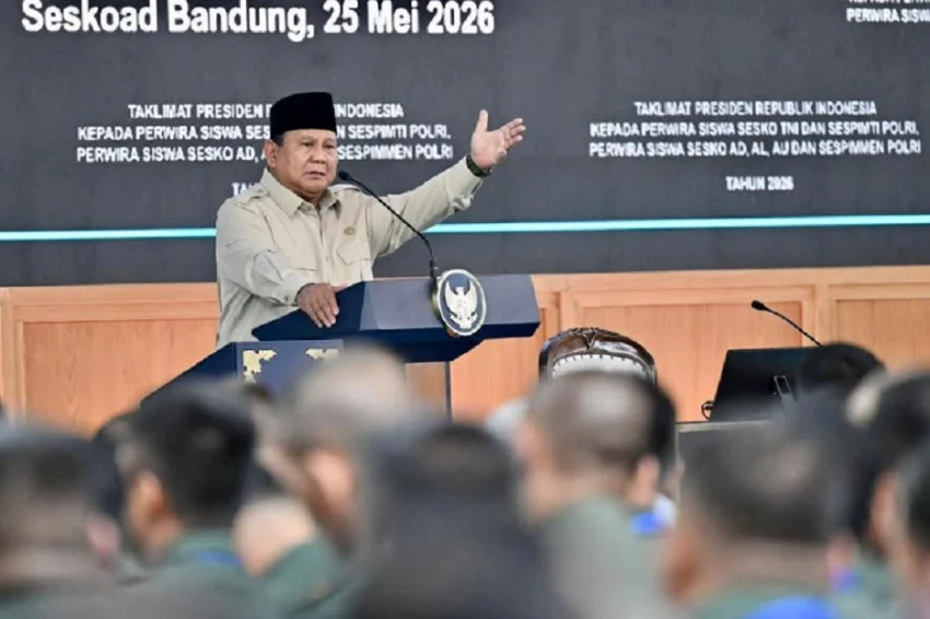 プラボウォ大統領、就任後初、TNI-Polri幹部へ訓示 - インドネシア史上初