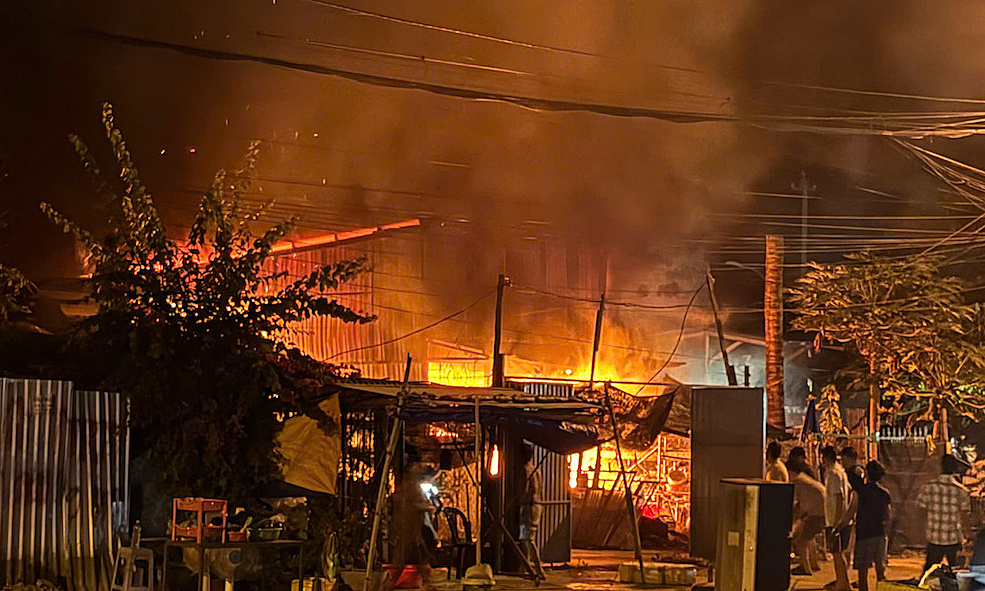 Residential Fire Breaks Out in Nha Trang, No Casualties Reported