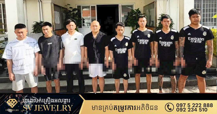 カンボジア:中国人・ミャンマー人、警察を装い中国人男性を誘拐・恐喝容疑で8人逮捕
