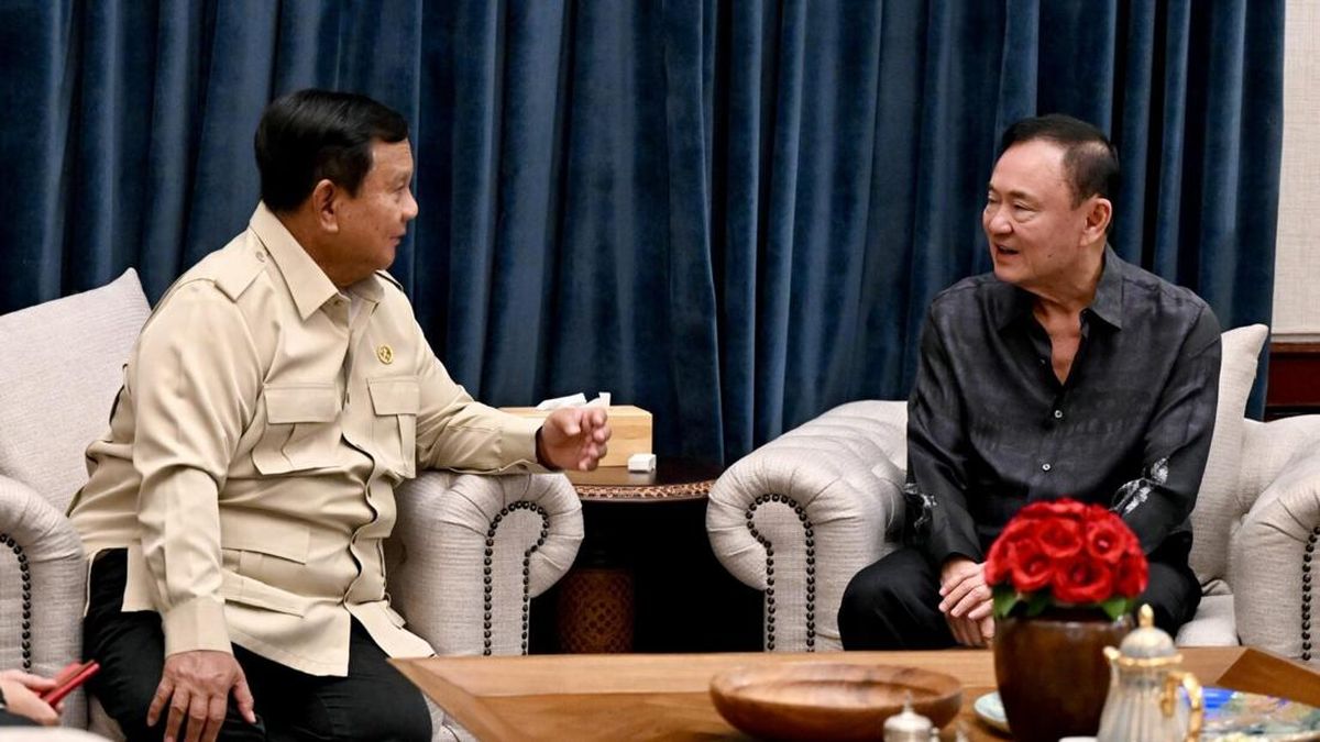 プラボウォ大統領、タイ元首相一家と会談 投資・経済協力で意見交換