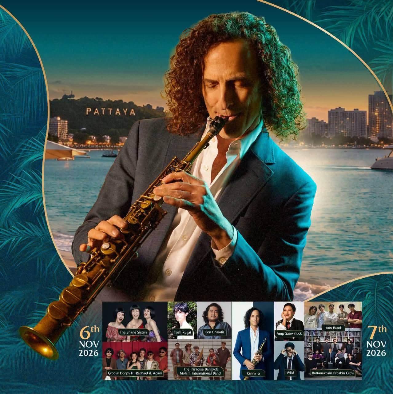 Pattaya Gears Up for Free International Jazz Festival to Boost Tourism