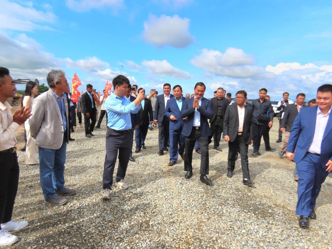 Chinese-funded Industrial Gas Plant Breaks Ground in Kampong Speu, Cambodia