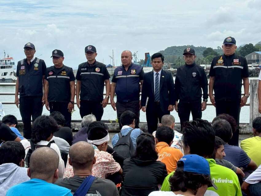 タイ当局、ラノンで拘束されたミャンマー人移住労働者112人を本国送還