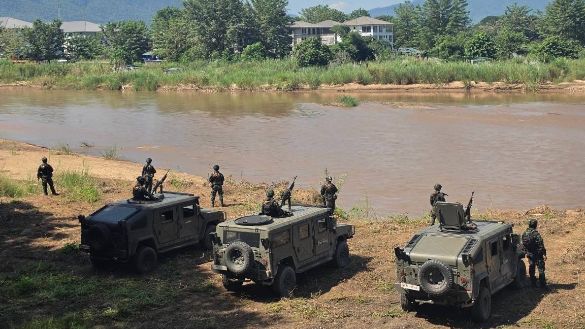 ミャンマー国境紛争、タイ軍が越境攻撃に断固対応へ