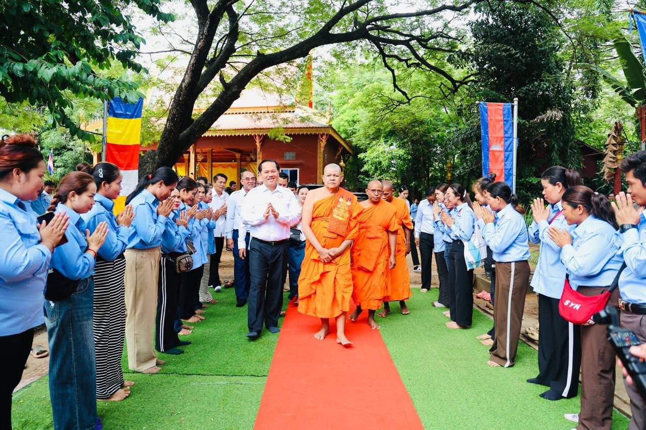 Cambodia Strengthens Community Ties Through Local Development and Buddhist Offerings