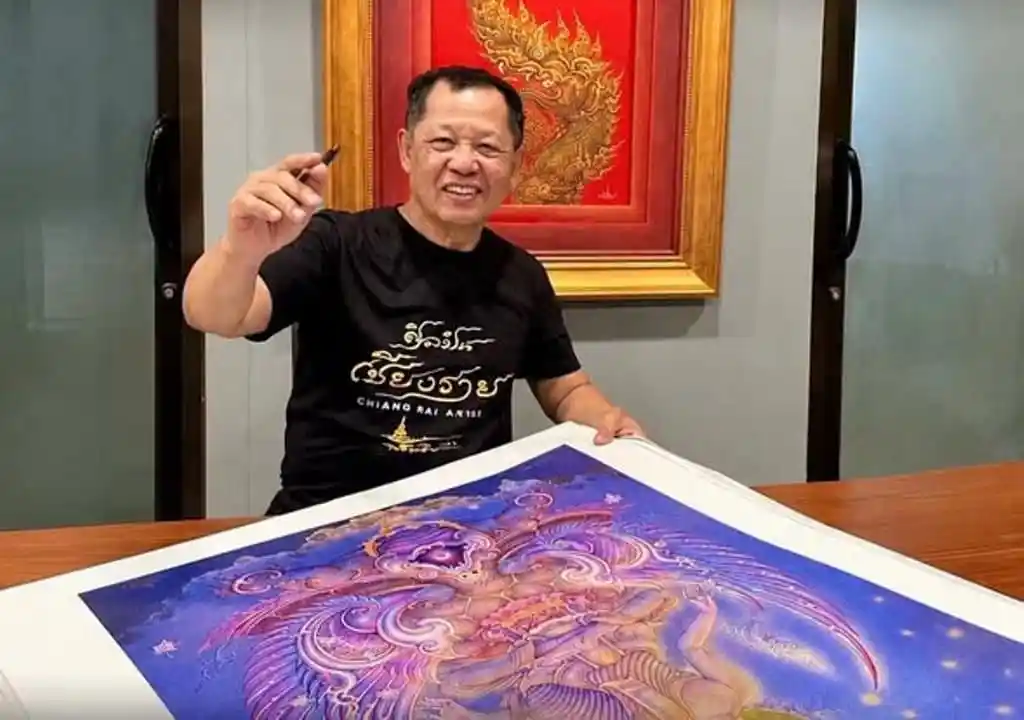 National Artist Chalermchai Donates 1.18M Baht to Chiang Rai Hospital