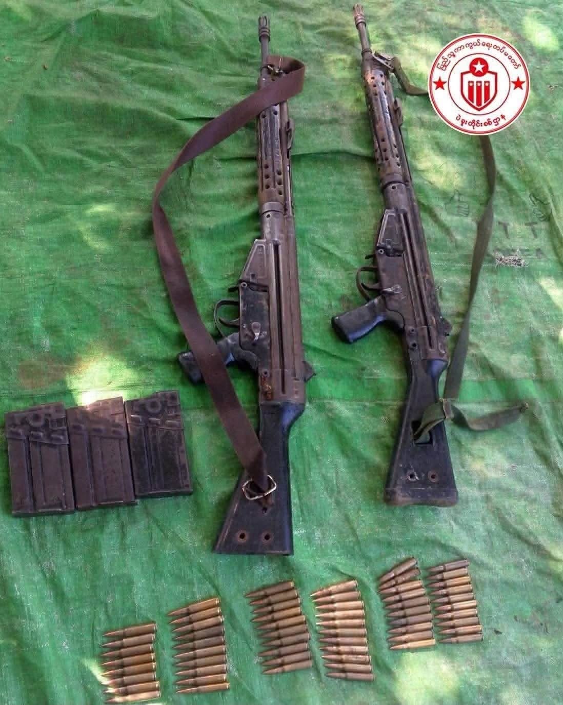 Pyu Saw Htee group on patrol attacked in Natogyi, 2 killed and weapons seized