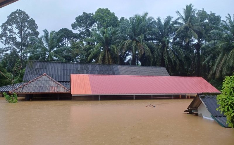 Phang Nga Heavily Flooded After Torrential Rain