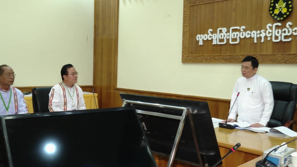 Receiving Chin Political Parties: MOIP UM received Chin political parties