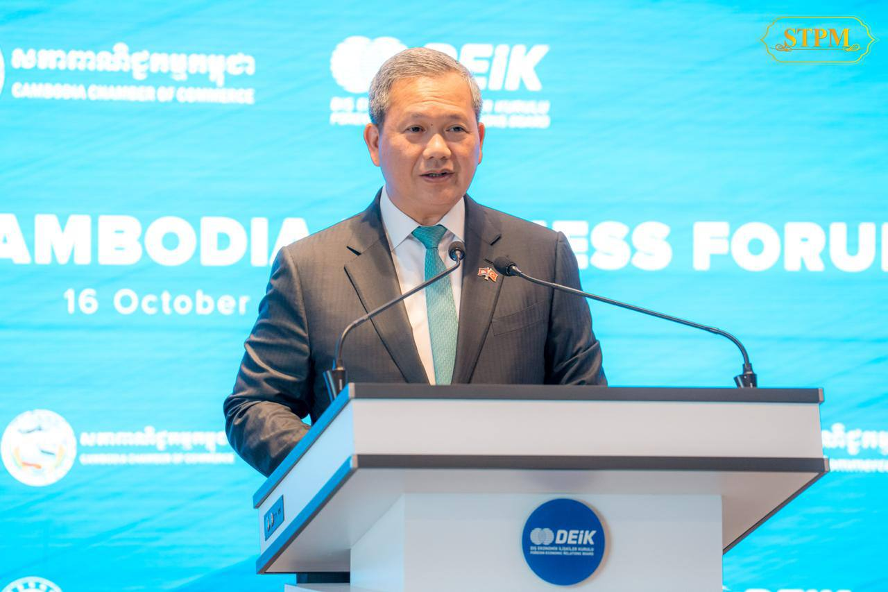 PM Hun Manet Seeks Deeper Economic Ties with Türkiye, Boosting Trade