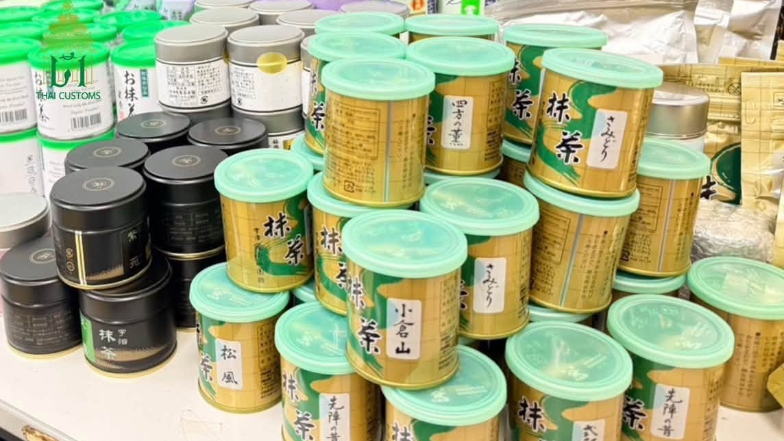 チェンマイ空港で日本からの抹茶50万バーツ相当を押収